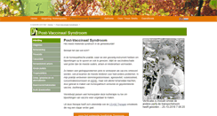 Desktop Screenshot of post-vaccinaal-syndroom.nl